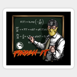 Finish IT - MK Professor Sticker